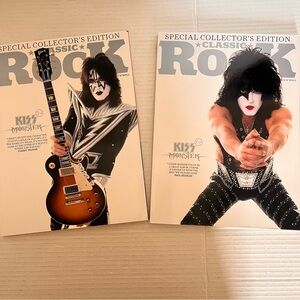 KISS Classic Rock Special Collectors Edition Monster 4 mags plus photos 2012
